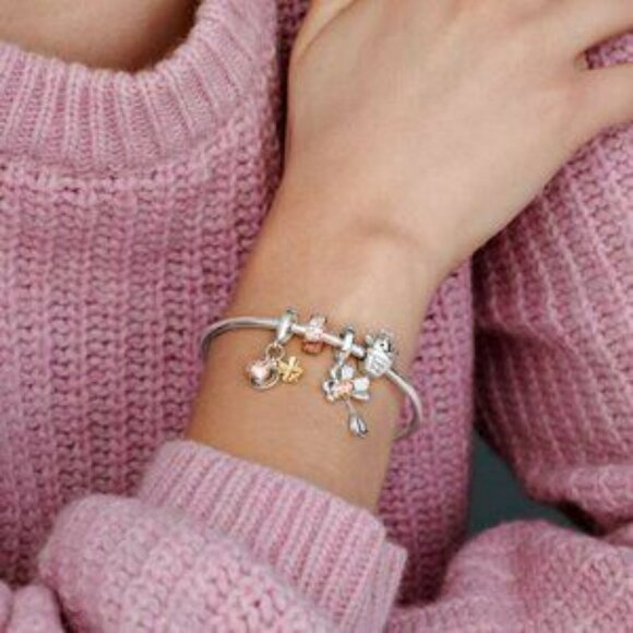 Horseshoe, Clover & Ladybird Dangle Charm - Picture 3 of 5